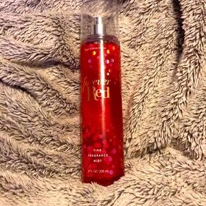 Forever red body spray